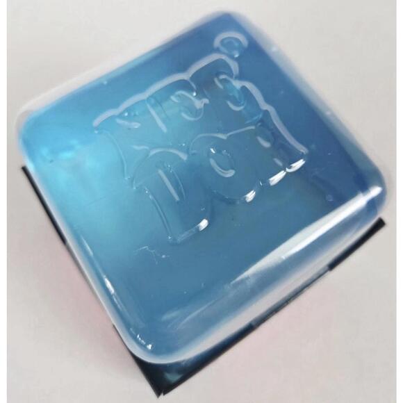 NeeDoh Nice Berg Blue XL Giant Nee Doh Niceberg Solid Squish Cube Ice Block - Picture 3 of 16